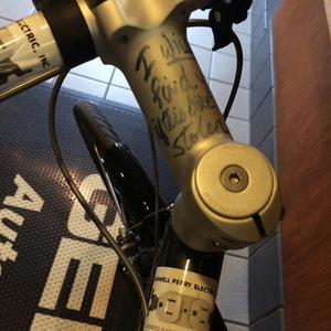 2013 Specialized T-bar handled commuter  Silver or Gray