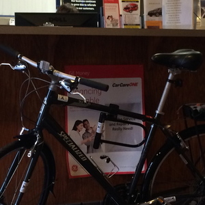 2013 Specialized T-bar handled commuter  Silver or Gray