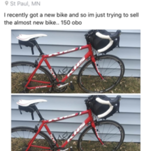 2015 KHS Bicycles Flite 500 Red and White