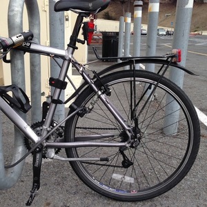 2004 Marin Bikes Novato Silver, gray or bare metal