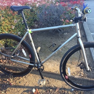 2014 Redline Monocog Silver, gray or bare metal