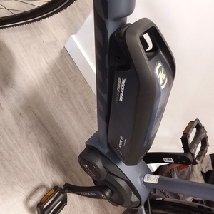 2018 Kona Splice-e Blue and Silver, gray or bare metal