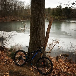 2017 Santa Cruz Bronson Black and Blue