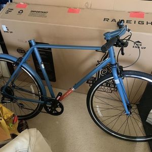 2019 Raleigh Carlton Blue and Orange