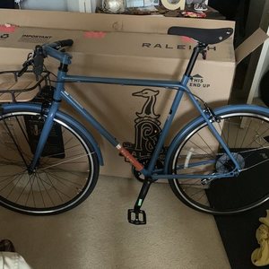 2019 Raleigh Carlton Blue and Orange