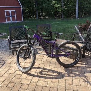 2017 Specialized FSR StumpJumper Purple