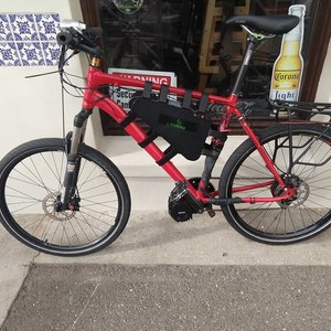 2015 KHS Bicycles eXplorer HT Red