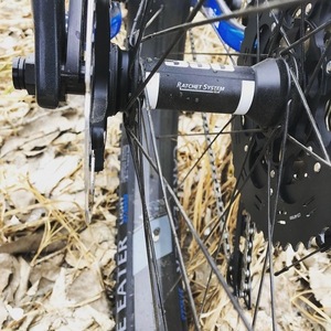 2018 Otso Voytek Blue and Silver, gray or bare metal