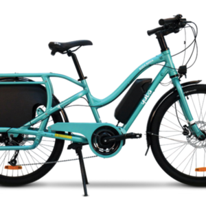 2018 Yuba Electric Boda Boda cargo bike (rear storage) Blue