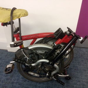 1999 Brompton Bicycle M6R Red