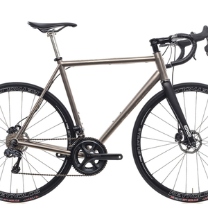 2017 No. 22 Bicycle Company Great Divide Disc Silver, gray or bare metal