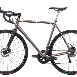 2017 No. 22 Bicycle Company Great Divide Disc Silver, gray or bare metal