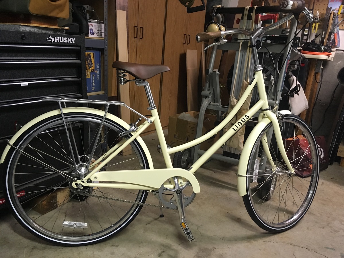 2019 Linus Dutchi 7i city bike Cream S