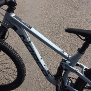 2019 Norco Bikes Fluid FS1 Silver, gray or bare metal