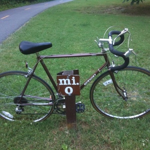 Nishiki Road bike with black tape  Brown