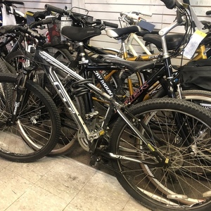 GT Bicycles Aggressor Black, White, and Silver, gray or bare metal