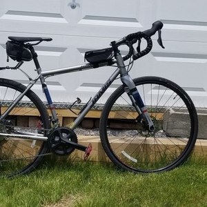 2018 Jamis Renegade Exploit Silver, gray or bare metal