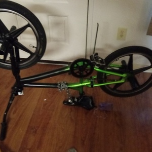 2009 Haro 20" Custom freestyle Green and Black