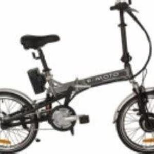 2007 E-Moto Urban Mover Silver, gray or bare metal