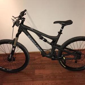 2017 Santa Cruz Bronson 2 (Carbon) Black
