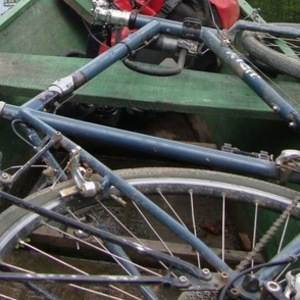 2008 Surly Long Haul Trucker with S&amp;S Couplings Blue