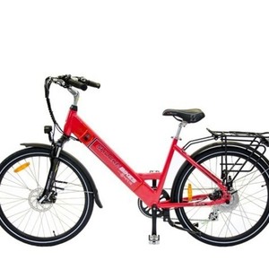 2016 Shocke Bikes Ampere (Comfort Cruiser Step Through) Red