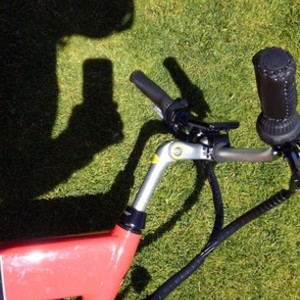 2016 Shocke Bikes Ampere (Comfort Cruiser Step Through) Red