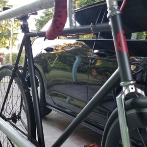2019 Raleigh Silver, gray or bare metal and Red