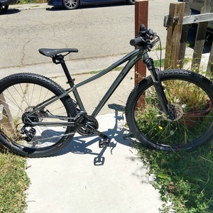 2018 Specialized Pitch Silver, gray or bare metal and Black