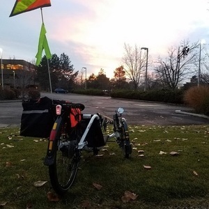 2016 Catrike Expedition recumbent White