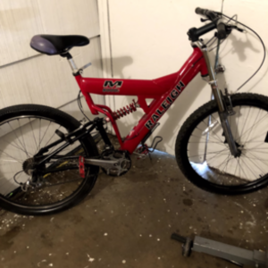 1996 Raleigh Mfm 8000 Red