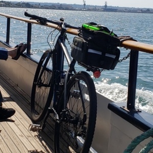 2018 Giant Thougroad GX1 Black and Blue