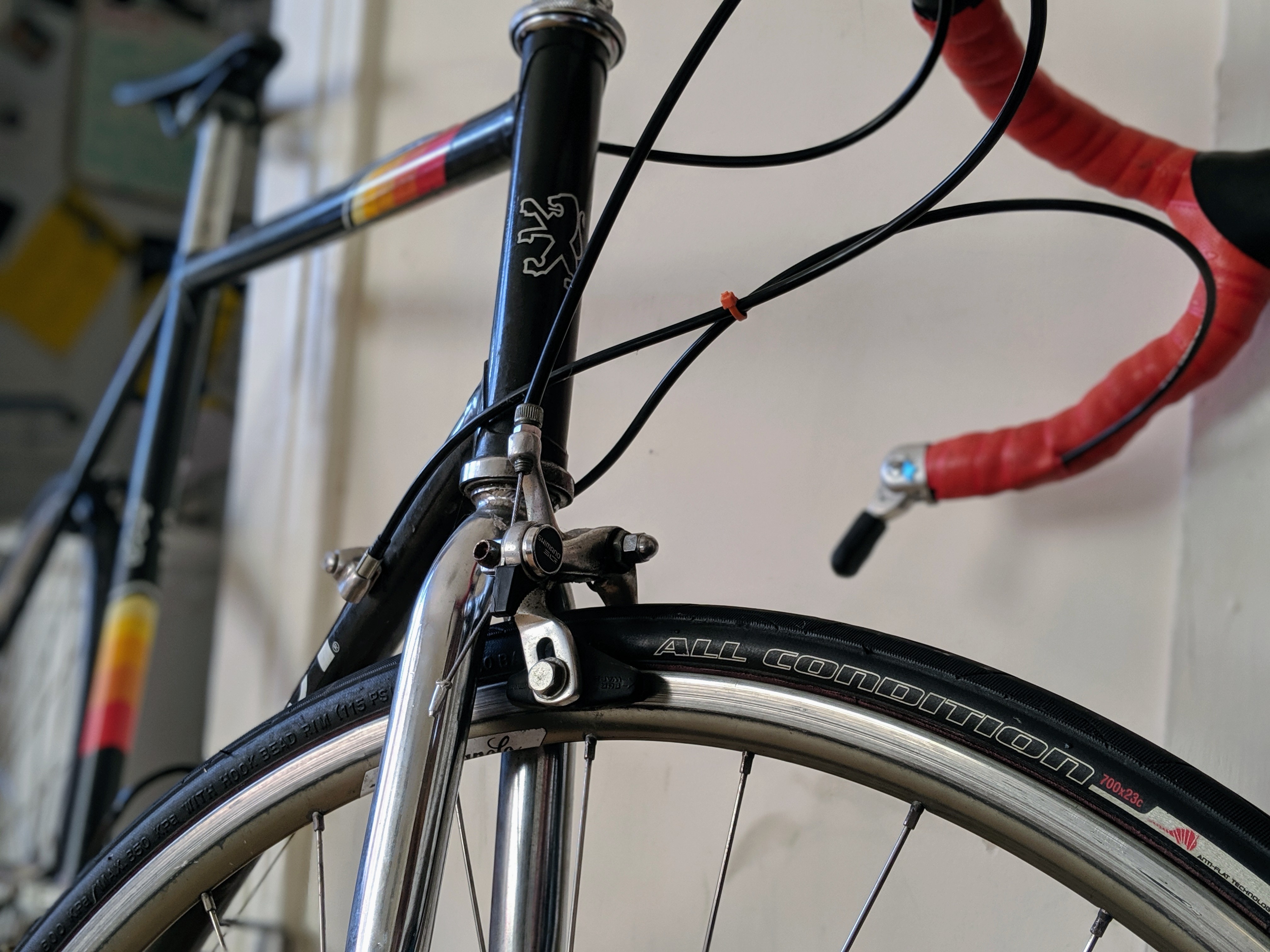 Vélo De Course Vintage Peugeot - Cadre Super Vitus 980 - Moyeux Maillard 700 - 10 Vitesses