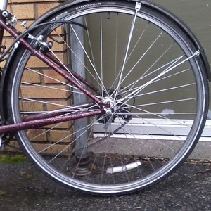 1992 Univega Chromoly  Red and Black