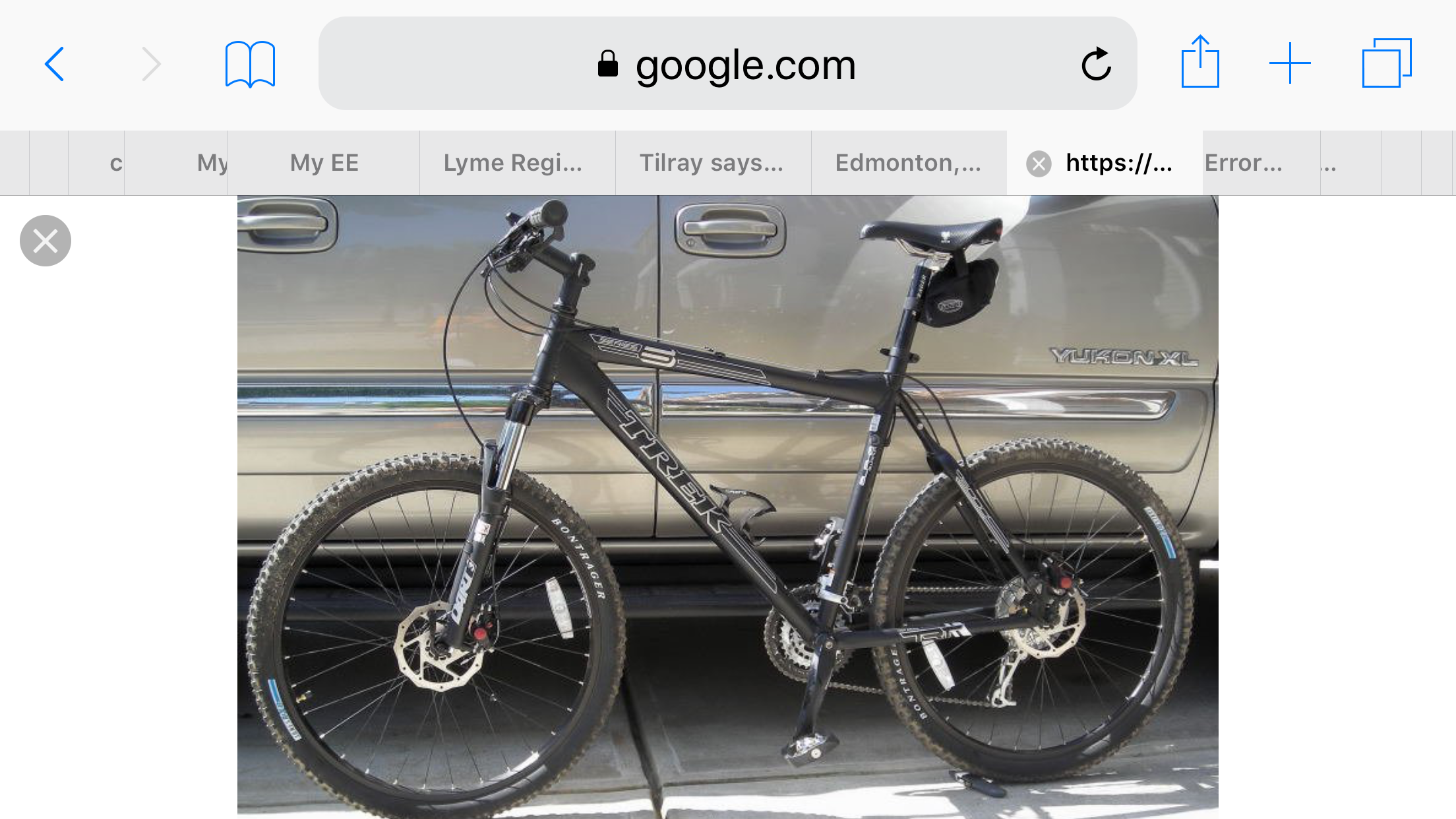 trek 4300 wheel size