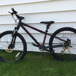 2018 MEC ACE (with pink text decal) Black