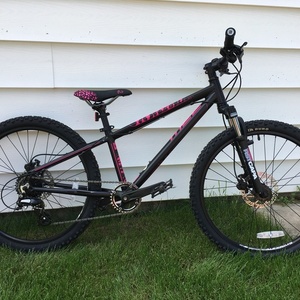 2018 MEC ACE (with pink text decal) Black