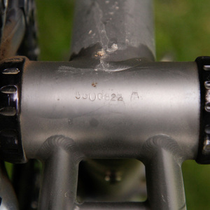 2010 Moots Cycles Psychlo-X Silver, gray or bare metal