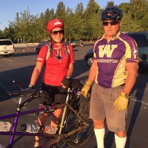 2016 Santana Cycles sovereign tandem Purple and Yellow or Gold