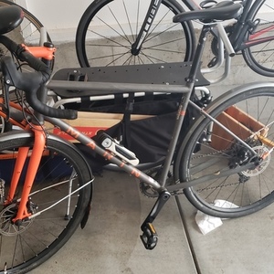 2017 Marin Bikes Four Corners Elite Silver, gray or bare metal and Orange