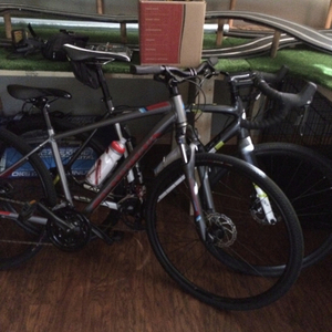 2016 Specialized Crosstrail Disc Silver, gray or bare metal