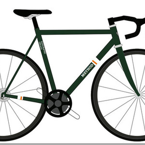 2013 Method Custom Road Bike Green, Orange, and White