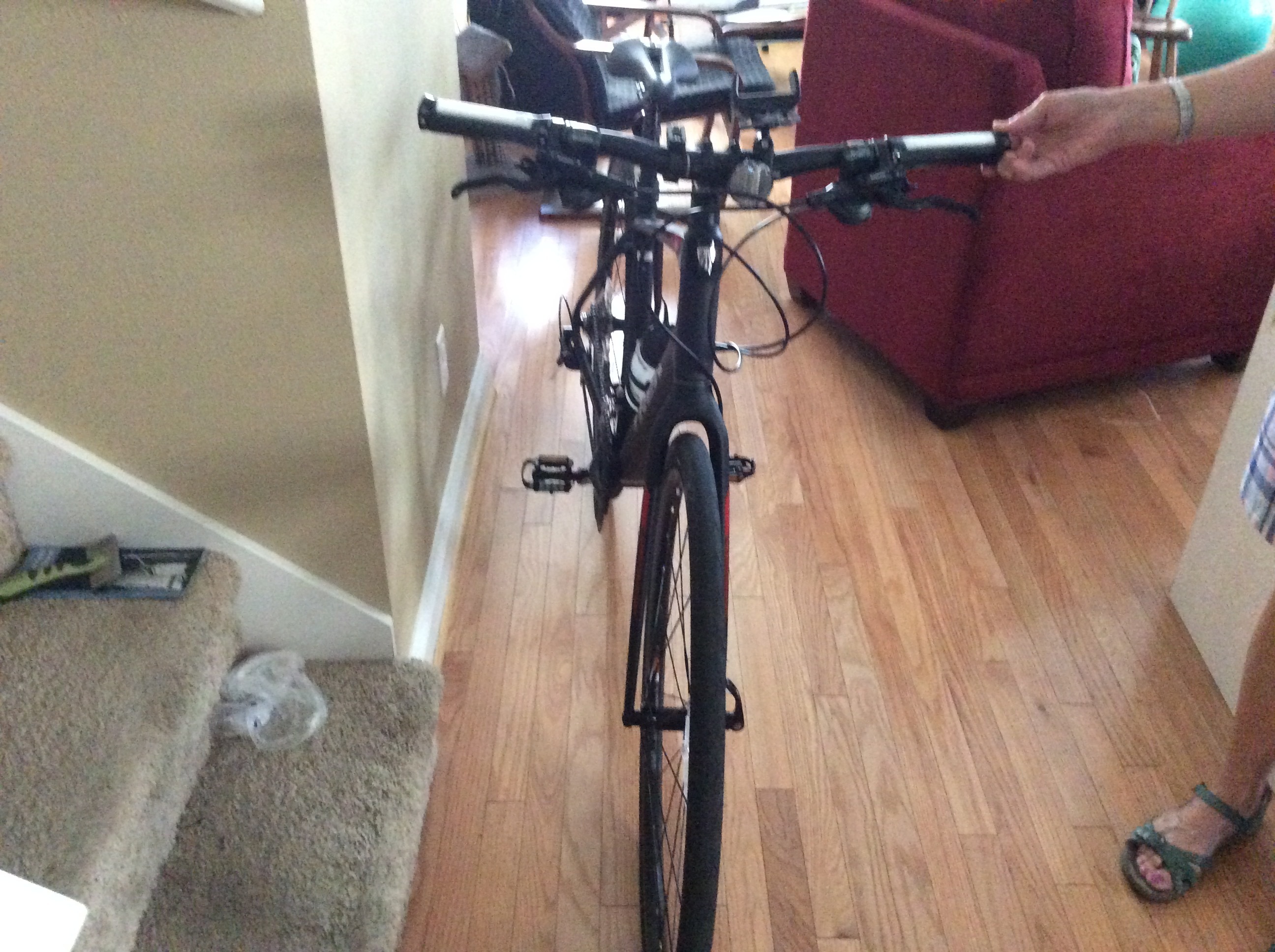 2019 Trek straight handlebar road bike