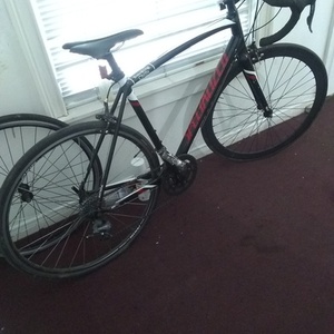 2014 Specialized Allez E5 Black, White, and Red