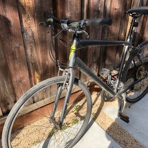 2015 Specialized Sirrus Silver, gray or bare metal