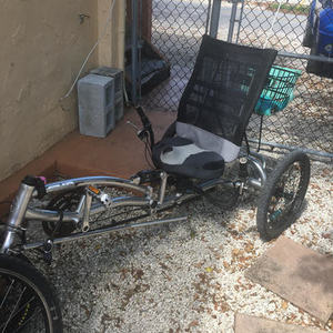 Sun EZ-3 USX HD recumbent recumbent Silver, gray or bare metal