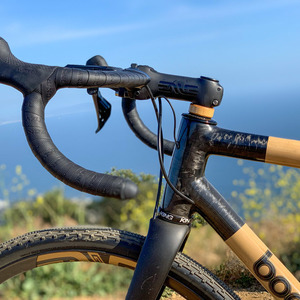 2019 Boo Bicycles SL-G custom gravel bike Orange and Black