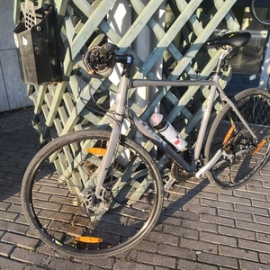 2015 Trek FX 7.4 DISC Silver, gray or bare metal