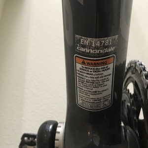 2009 Cannondale Six Carbon 1 Black