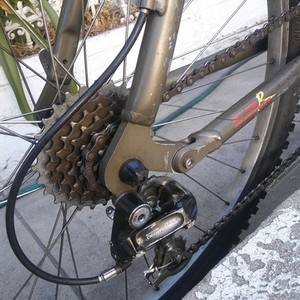 1994 Specialized Stumpjumper FSR Green and Yellow or Gold